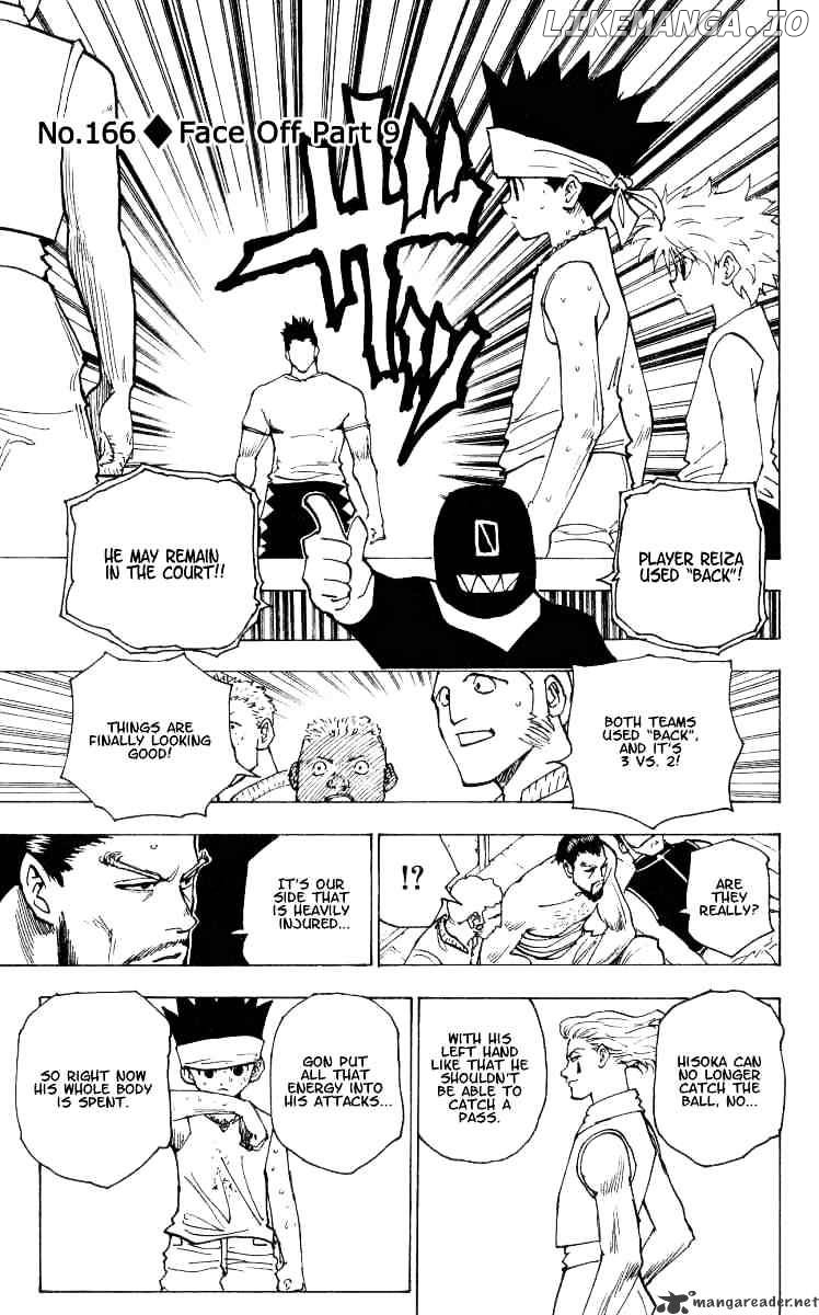 Hunter x Hunter, Chapter 166 image 01